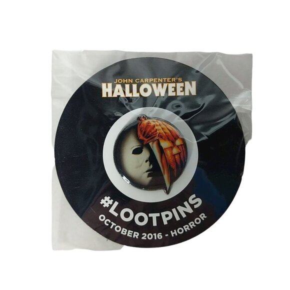 Loot Crate Lootpins John Carpenters Halloween Horror Pin October 2016 Brand New - Picture 1 of 2